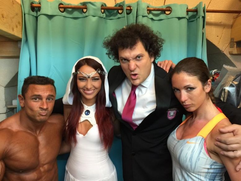 Mister Boo, Blanche, Eric Antoine et la nouvelle Lady Boo