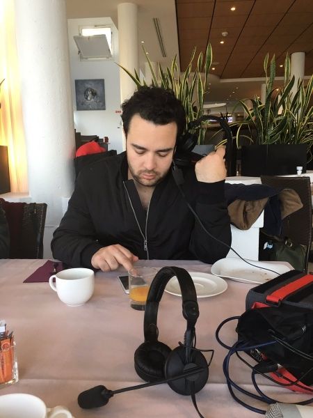 @Elliotoff concentré pendant le petit dej ! #FortBoyard