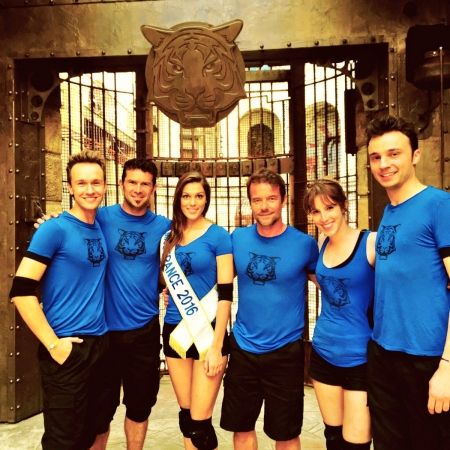 Equipe fantastique ! #FortBoyard @IrisMittenaereO @tomvillaoff @leafrancoisoff @SebastienLoeb @cyrildespres