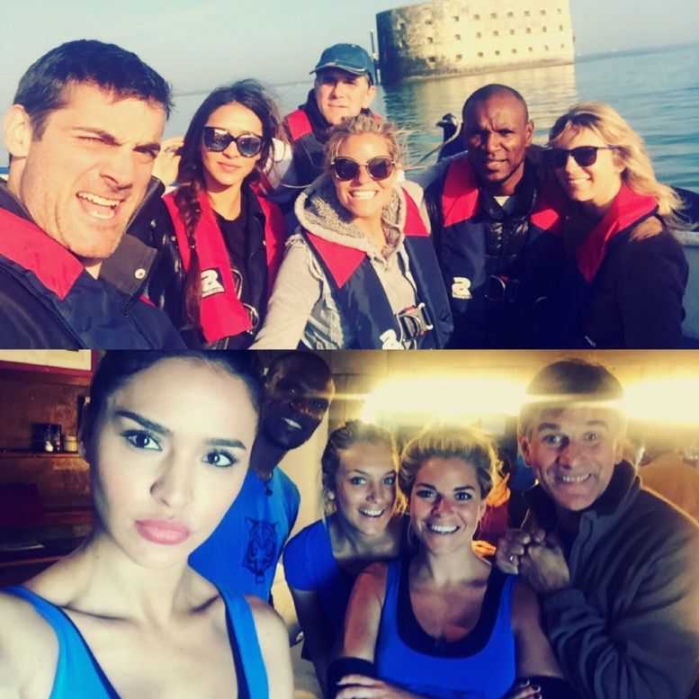 Merci #fortBoyard quelle Equipe de Fada! @EAbidalOfficial @LeilaBenKhalifa @ClemSarlat #Tex @gilalma #neverforget