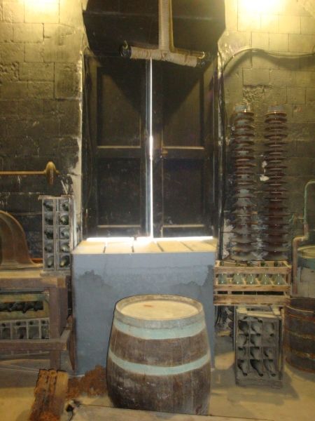 Entrée de la cellule du Tonneau