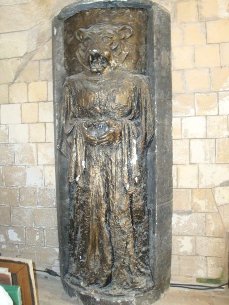 L'ancienne porte pivotante du Conseil