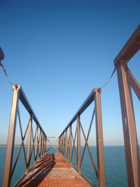 La passerelle du Saut de l'ange