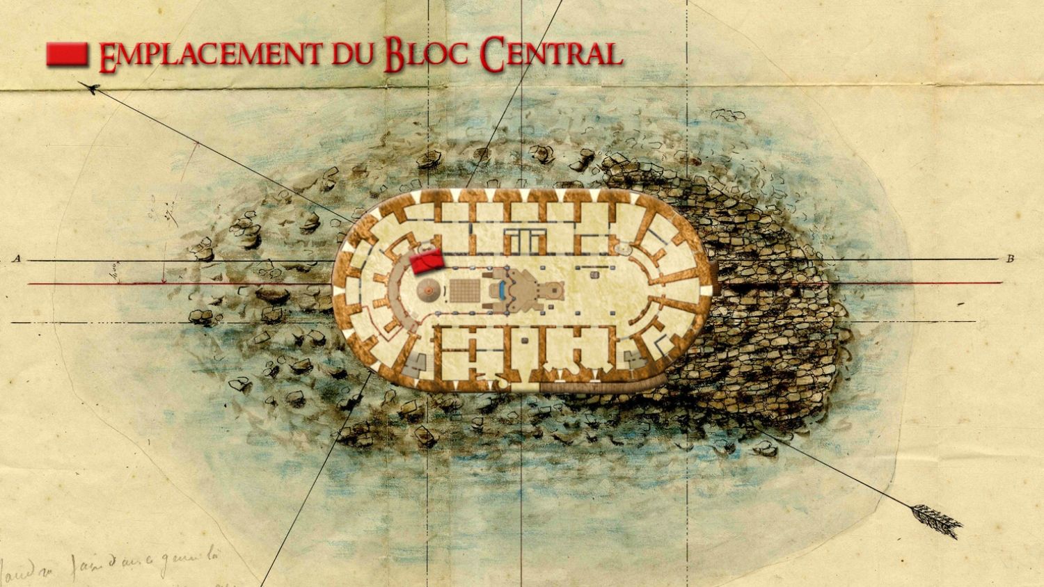 Emplacement du Bloc Central