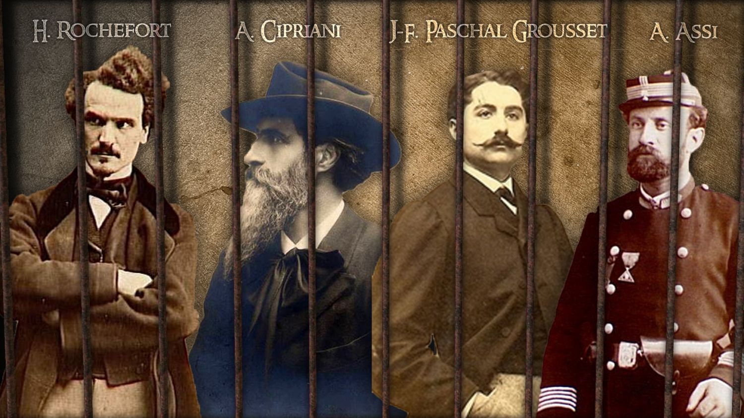 Différents prisonniers célèbres du fort.