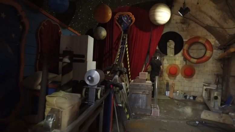 La cellule de stockage des jeux de la Cage (cellule 115) en 2016