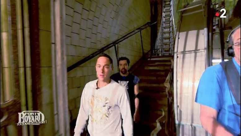 La zone de stockage de l'escalier 004 en 2018