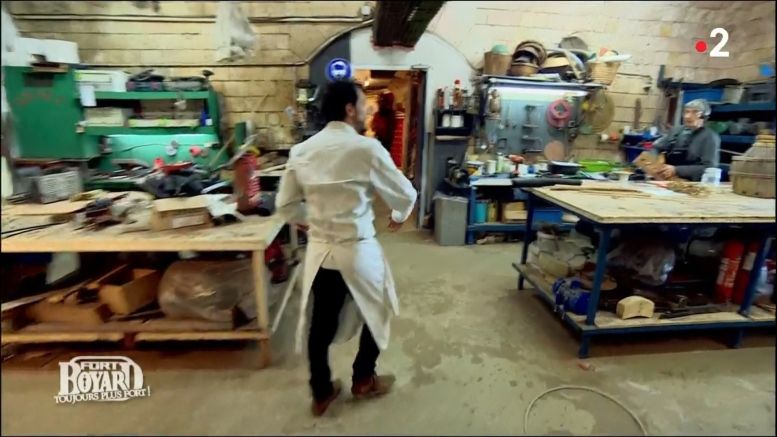 Le grand atelier de construction (cellule 011) en 2018