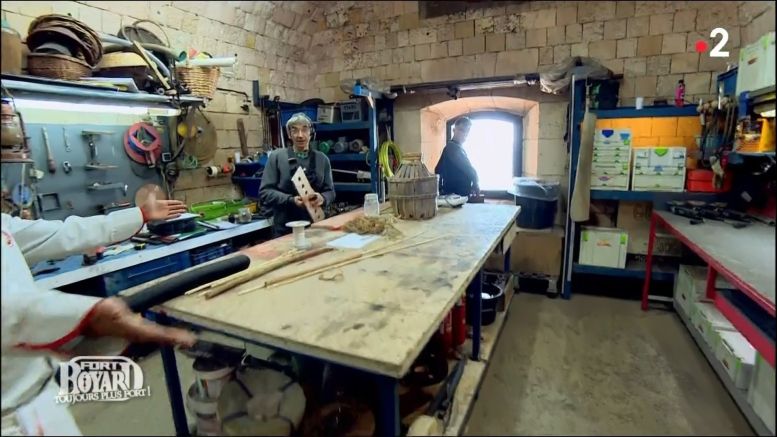 Le grand atelier de construction (cellule 011) en 2018