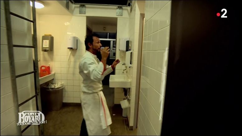 Le bloc sanitaires (cellule 013) en 2018