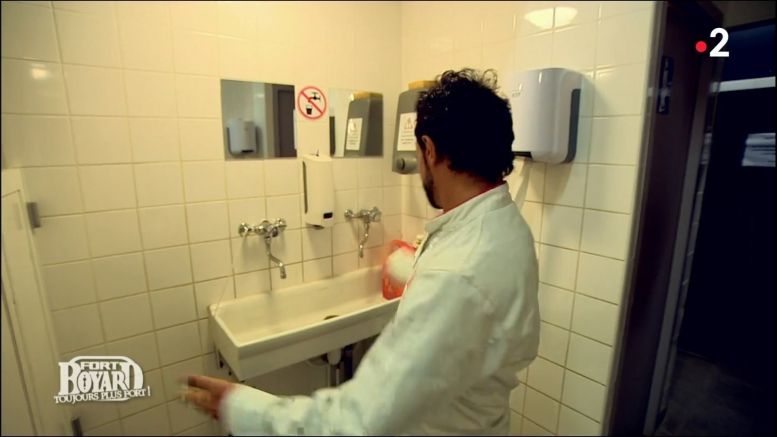 Le bloc sanitaires (cellule 013) en 2018