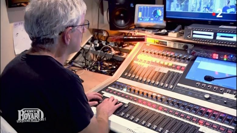 La régie sons (cellule 015) en 2018