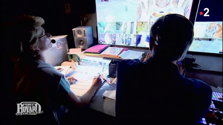 La régie vidéos (cellule 015) en 2018