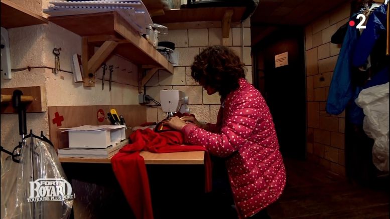 La costumerie / Salle de Maquillage (cellule 020 021) en 2018