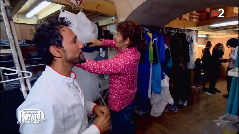 La costumerie / Salle de Maquillage (cellule 020 021) en 2018