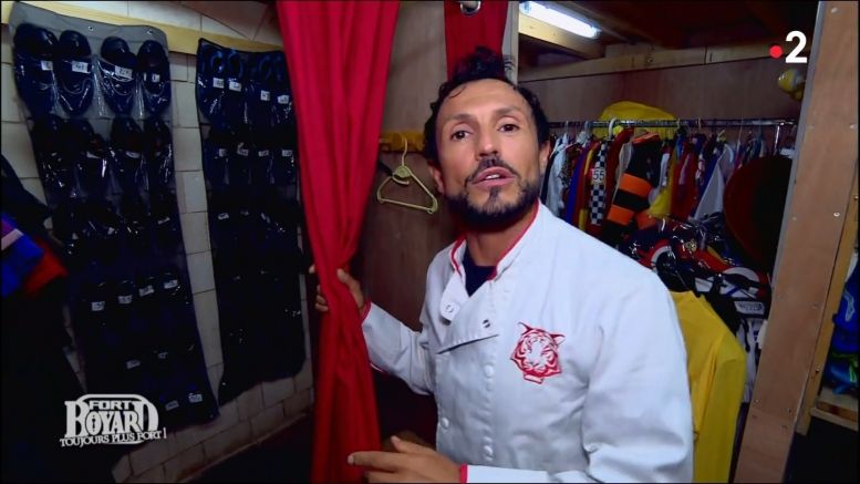 La costumerie / Salle de Maquillage (cellule 020 021) en 2018
