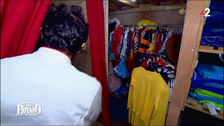 La costumerie / Salle de Maquillage (cellule 020 021) en 2018