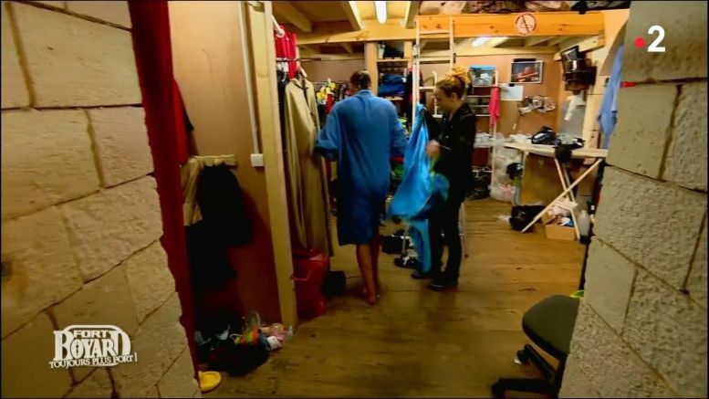 La costumerie / Salle de Maquillage (cellule 020 021) en 2018