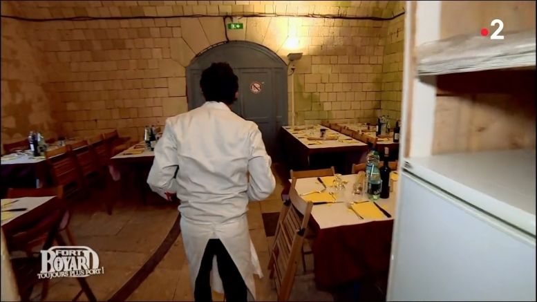 La salle de repas (cellules 123 124) en 2018