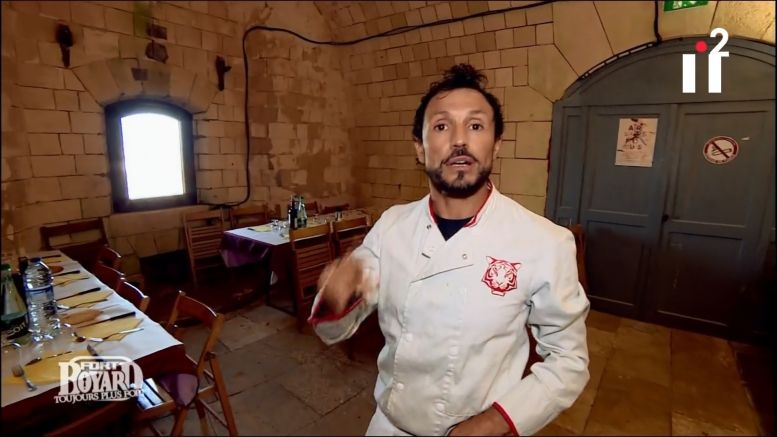 La salle de repas (cellules 123 124) en 2018
