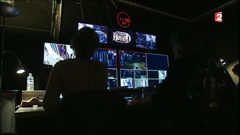 La régie vidéos (cellule 015) en 2015