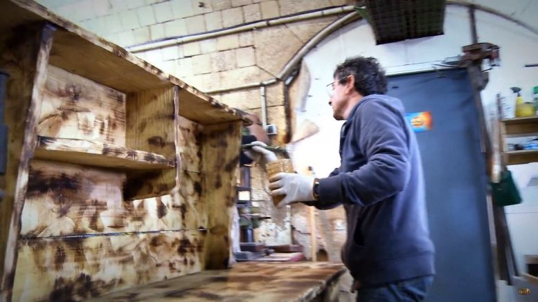L'atelier de construction (cellule 011) en 2012