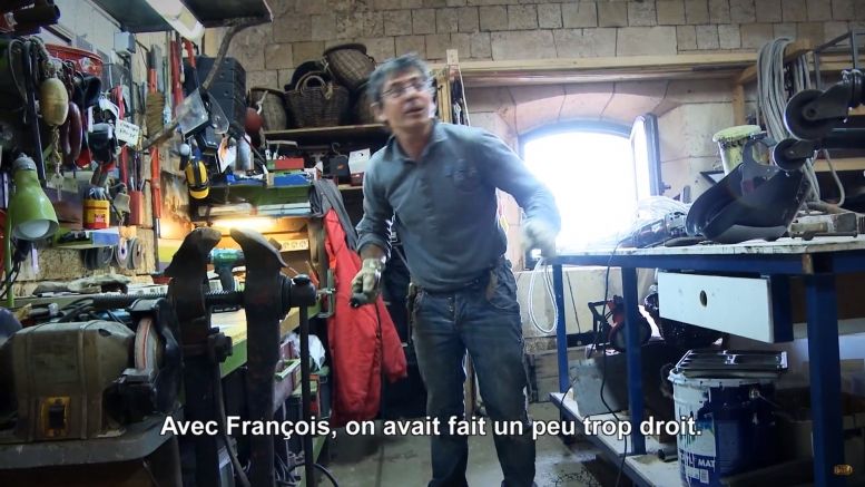 L'atelier de construction (cellule 011) en 2012