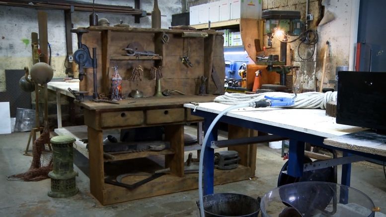 L'atelier de construction (cellule 011) en 2012