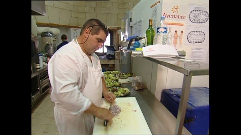 La cuisine (cellule 023) en 2004.