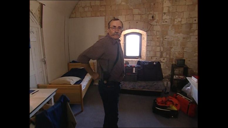 L'infirmerie (cellule 121) en 2004.