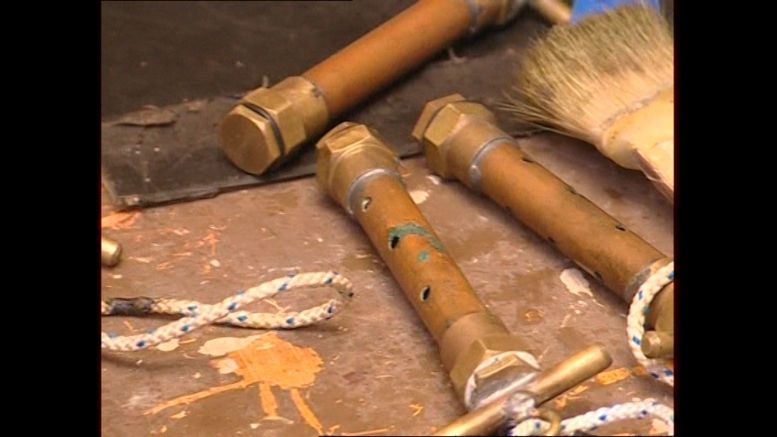 La cellule des effets spéciaux (cellule 009) en 2004.