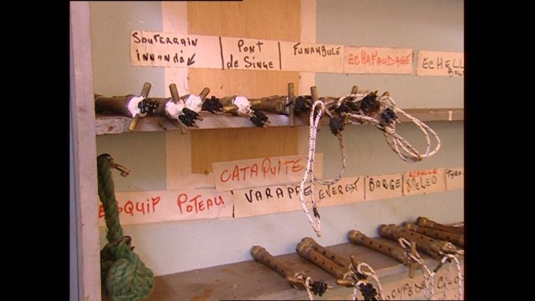 La cellule des effets spéciaux (cellule 009) en 2004.