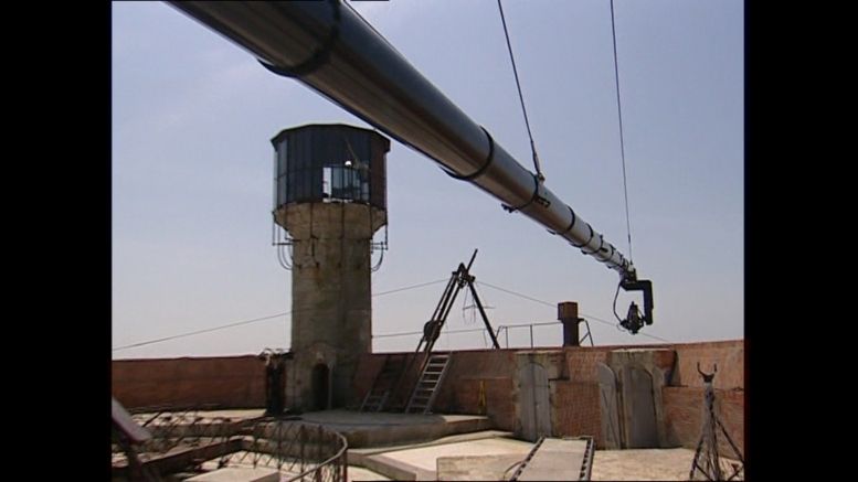 La caméra grue en 2004.