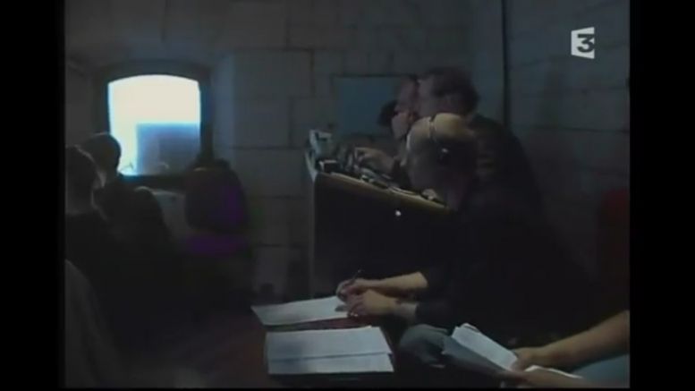 La régie vidéos (cellule 015) en 2007
