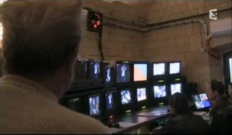 La régie vidéos (cellule 015) en 2008