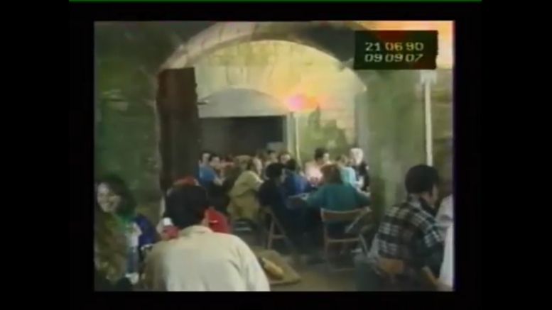 La cantine (cellules 123 124) en 1990