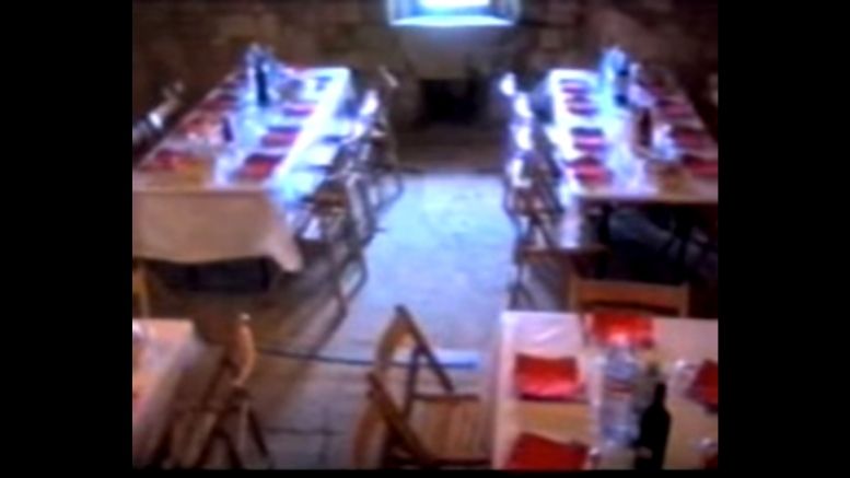 La cantine (cellules 123 124) en 1994