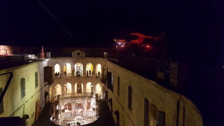Secours de nuit cette fois ci à fort boyard