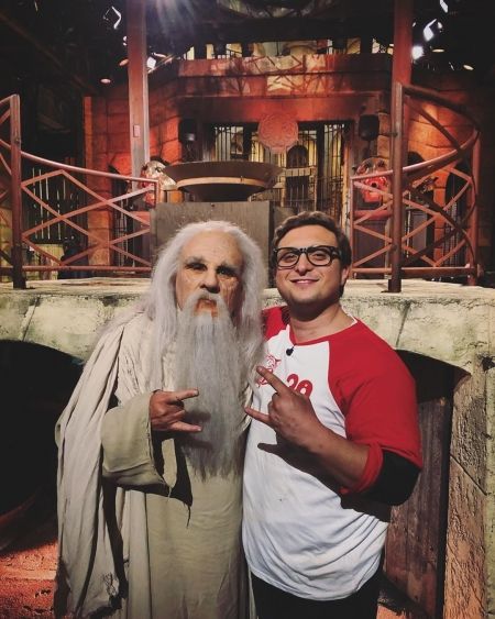 Avec le patron du game.
Photo de @oli_real ????