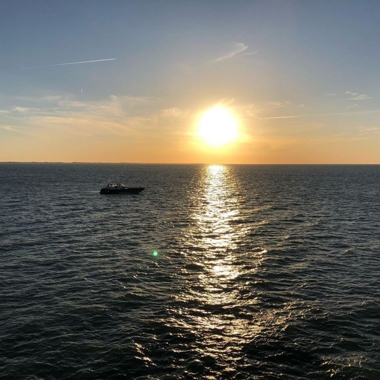 Coucher de soleil au fort
