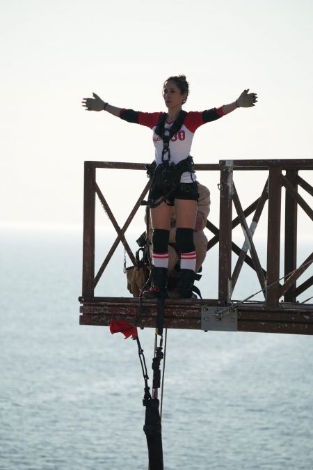 Fabienne Carat dans le Saut de l'Ange