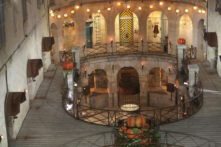 Le fort aux couleurs d\'Halloween