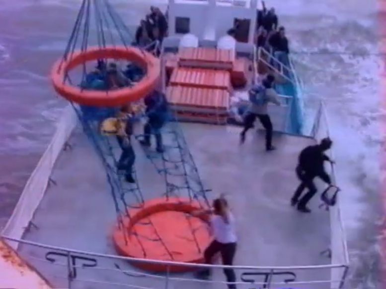 Un transbordement chaotique en 1996