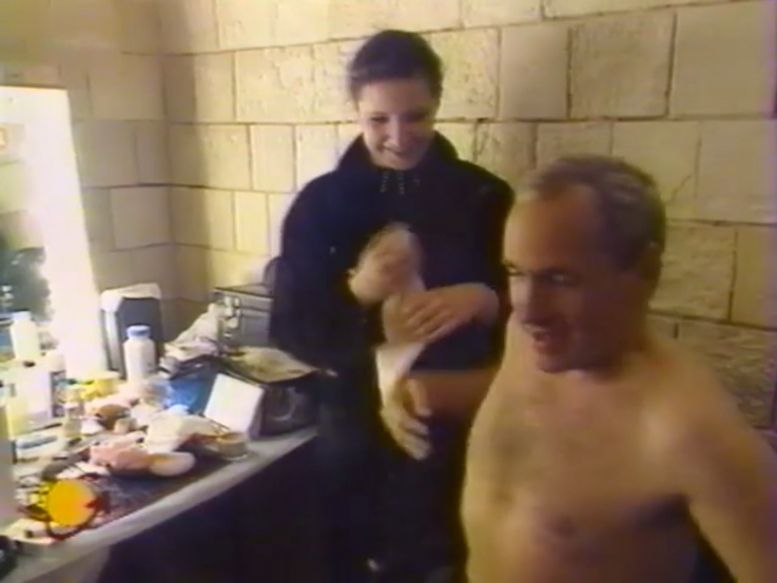 La salle de maquillage / costumes en 1993