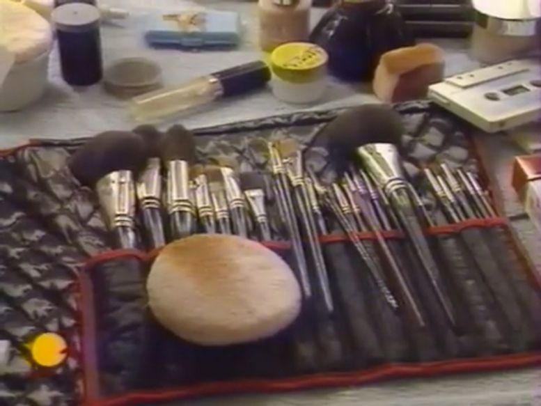 La salle de maquillage / costumes en 1993