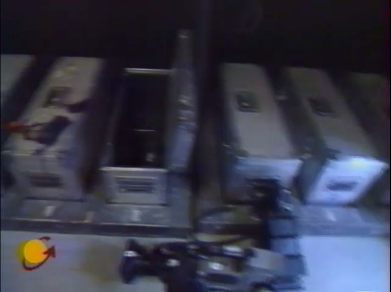 La cellule de stockage du matériel de tournages (cellule 014) en 1993