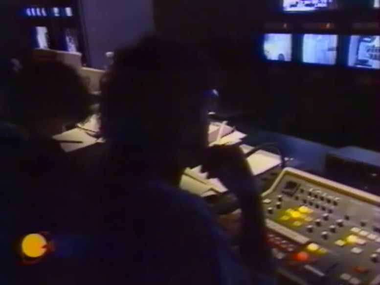 La régie vidéo en 1993
