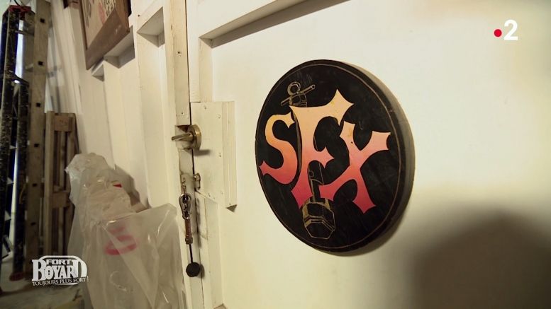 La cellule des effets spéciaux (cellule 009) en 2019.
