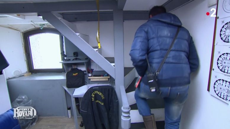 La chambre du gardien (cellule 013) en 2019.
