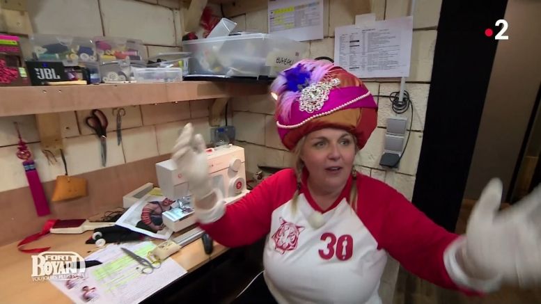 La costumerie / Salle de Maquillage (cellule 020 021) en 2019